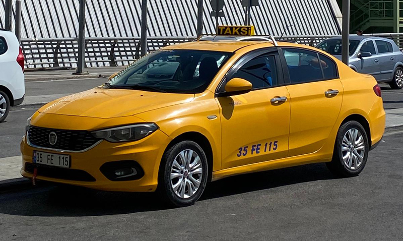 izban taksi durağı